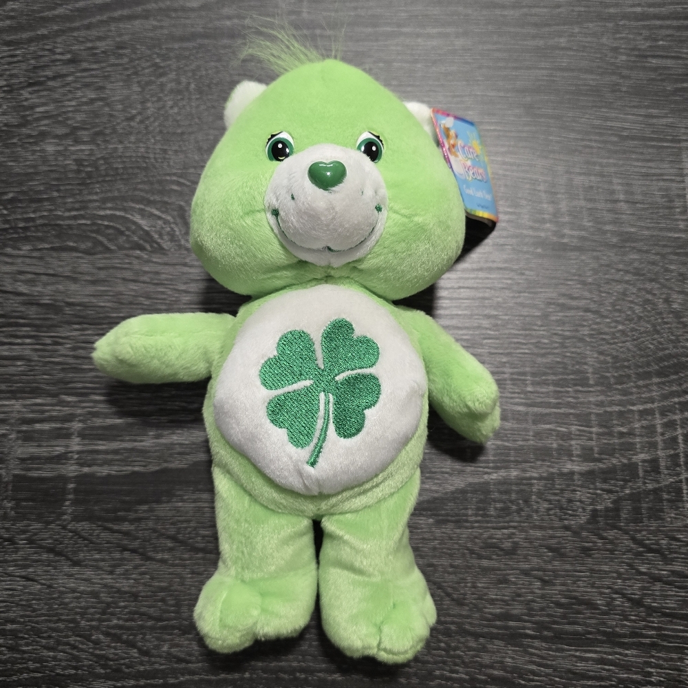 Care Bears 2002 8in Good Luck Bear
